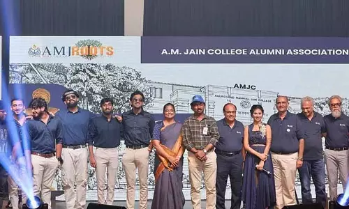 AM Jain College में एलुमनाई मीट का आयोजन हुआ