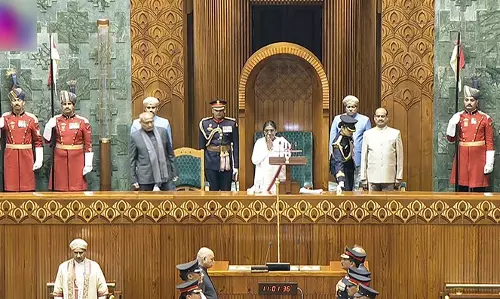 President Murmu ने ऑपरेशन सिंदूर की तारीफ की, कहा माओवादी खतरा लगभग खत्म हो गया