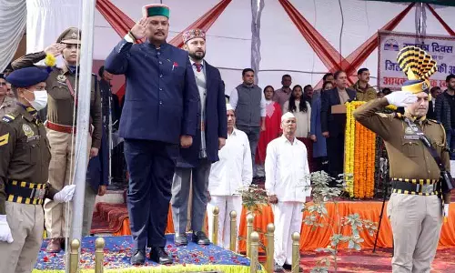 Goma ने मंडी कार्यक्रम में कल्याण और स्वास्थ्य योजनाओं की रूपरेखा बताई