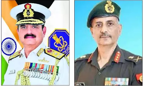 Hamirpur के दो अधिकारियों को नौसेना और सेना में बेहतरीन सेवाओं के लिए पुरस्कार दिए गए Hamirpur के दो अधिकारियों को नौसेना और सेना में बेहतरीन सेवाओं के लिए पुरस्कार दिए गए