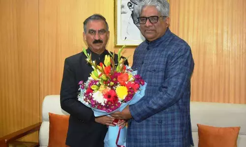 CM Sukhvinder Sukhu ने केंद्रीय मंत्री के साथ वन क्षेत्र में विसंगति का मुद्दा उठाया CM Sukhvinder Sukhu ने केंद्रीय मंत्री के साथ वन क्षेत्र में विसंगति का मुद्दा उठाया