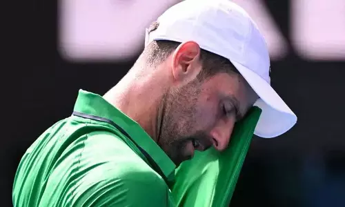 Novak Djokovic ने रोजर फेडरर का रिकॉर्ड तोड़ा, ऑस्ट्रेलियन ओपन के सेमीफाइनल में पहुंचे Novak Djokovic ने रोजर फेडरर का रिकॉर्ड तोड़ा, ऑस्ट्रेलियन ओपन के सेमीफाइनल में पहुंचे