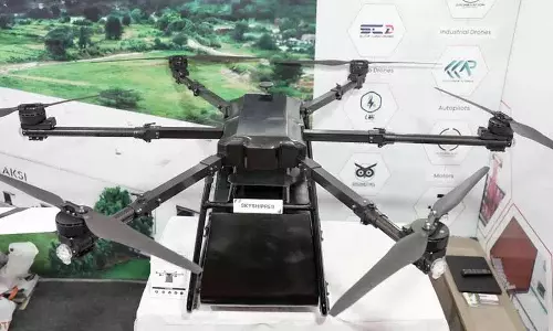 AKSI एयरोस्पेस ने विंग्स इंडिया 2026 में स्काईशिपर कार्गो ड्रोन और स्काईविंग 90 लॉन्च किया