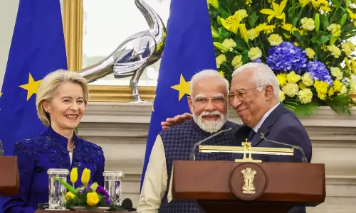 Trump के ट्रेड वॉर ने ऐतिहासिक भारत-ईयू फ्री ट्रेड समझौते को तेज़ कर दिया Trump के ट्रेड वॉर ने ऐतिहासिक भारत-ईयू फ्री ट्रेड समझौते को तेज़ कर दिया