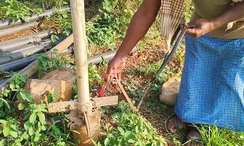 Ittigi में लाखों रुपये का तार चोरी: किसानों के लिए बड़ी मुसीबत Ittigi में लाखों रुपये का तार चोरी: किसानों के लिए बड़ी मुसीबत