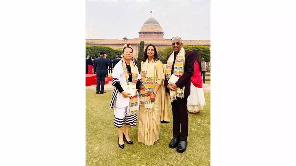 Nagaland : डॉ. केडित्सु को राष्ट्रपति के गणतंत्र दिवस समारोह में आमंत्रित कर सम्मानित Nagaland : डॉ. केडित्सु को राष्ट्रपति के गणतंत्र दिवस समारोह में आमंत्रित कर सम्मानित