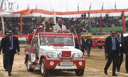 Kashmir डिवीजन में 77वां गणतंत्र दिवस पूरे उत्साह और देशभक्ति के जोश के साथ मनाया गया Kashmir डिवीजन में 77वां गणतंत्र दिवस पूरे उत्साह और देशभक्ति के जोश के साथ मनाया गया