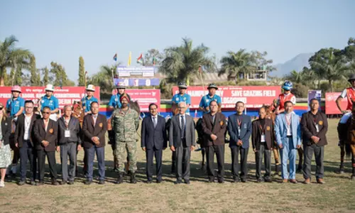Imphal में 7वें मणिपुर महिला अंतर्राष्ट्रीय पोलो टूर्नामेंट की शुरुआत हुई Imphal में 7वें मणिपुर महिला अंतर्राष्ट्रीय पोलो टूर्नामेंट की शुरुआत हुई