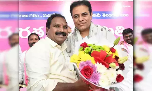 KTR ने कहा कि कांग्रेस सरकार के पास लोगों के लिए समय नहीं