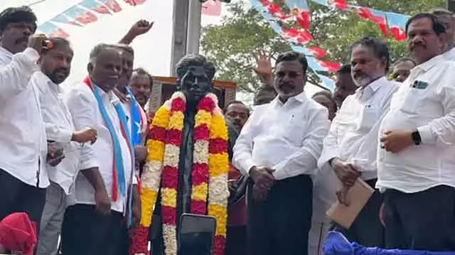 अगर तमिलनाडु में हिंदी शुरू की गई होती तो तमिल संस्कृति नष्ट हो जाती: Thirumavalavan अगर तमिलनाडु में हिंदी शुरू की गई होती तो तमिल संस्कृति नष्ट हो जाती: Thirumavalavan