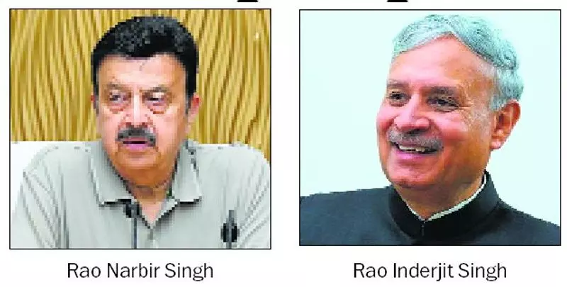 Haryana में राव बनाम राव मुकाबले में नरमी आई, बीजेपी नेतृत्व ने दखल दिया Haryana में राव बनाम राव मुकाबले में नरमी आई, बीजेपी नेतृत्व ने दखल दिया