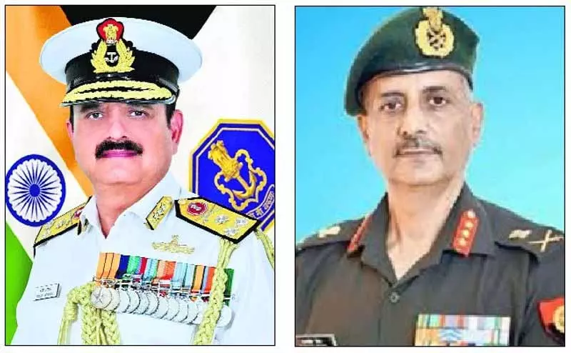 Hamirpur के दो अधिकारियों को नौसेना और सेना में बेहतरीन सेवाओं के लिए पुरस्कार दिए गए Hamirpur के दो अधिकारियों को नौसेना और सेना में बेहतरीन सेवाओं के लिए पुरस्कार दिए गए