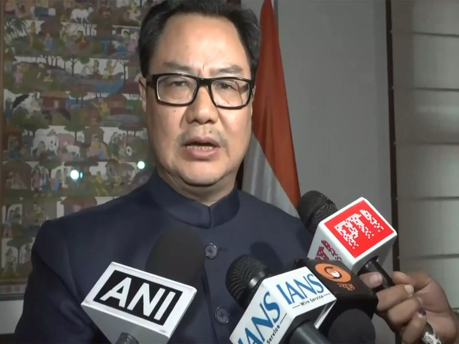 Rijiju ने संसद में विपक्ष के व्यवहार को शर्मनाक बताया Rijiju ने संसद में विपक्ष के व्यवहार को शर्मनाक बताया