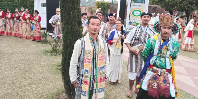राष्ट्रपति भवन में गणतंत्र दिवस के एट होम रिसेप्शन में Sikkim के किसान की खास भागीदारी राष्ट्रपति भवन में गणतंत्र दिवस के एट होम रिसेप्शन में Sikkim के किसान की खास भागीदारी