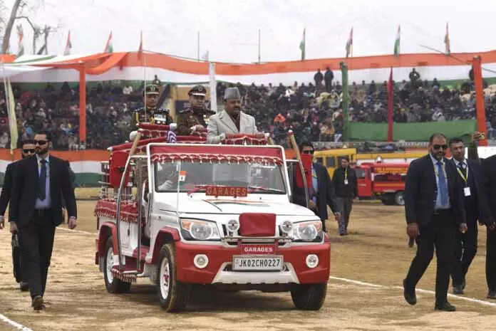 Kashmir डिवीजन में 77वां गणतंत्र दिवस पूरे उत्साह और देशभक्ति के जोश के साथ मनाया गया Kashmir डिवीजन में 77वां गणतंत्र दिवस पूरे उत्साह और देशभक्ति के जोश के साथ मनाया गया