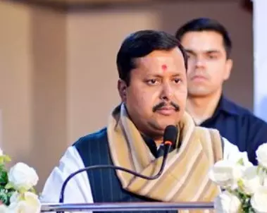राष्ट्रपति मुर्मु के अभिभाषण के दौरान विपक्ष का व्यवहार निराशाजनक रहा: नितिन नवीन राष्ट्रपति मुर्मु के अभिभाषण के दौरान विपक्ष का व्यवहार निराशाजनक रहा: नितिन नवीन
