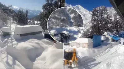 Shimla: बर्फबारी से हिमाचल में करीब 885 सड़कें बाधित, पानी और बिजली सप्लाई प्रभावित