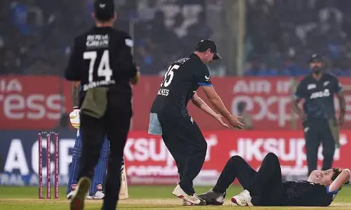 न्यूजीलैंड ने चौथे T20I में भारत को 50 रनों से हराया न्यूजीलैंड ने चौथे T20I में भारत को 50 रनों से हराया
