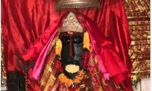 Uttrakahnd: माघ संक्रांति के बाद खुले राजराजेश्वरी चंडिका देवी मंदिर,दर्शन के लिए उमड़े श्रद्धालु