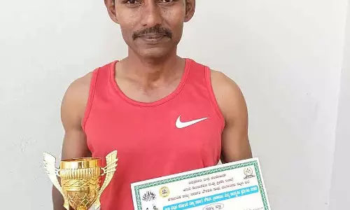 100 मीटर दौड़: Nagaraju का राज्य स्तर के लिए चयन हुआ 100 मीटर दौड़: Nagaraju का राज्य स्तर के लिए चयन हुआ