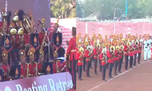 Bhopal: बीटिंग द रिट्रीट का भव्य आयोजन आज