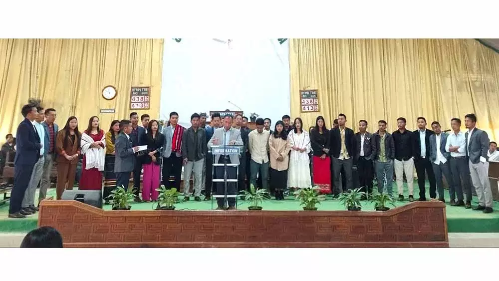 नागालैंड: SCSU ने आम बैठक की नई टीम का गठन किया गया नागालैंड: SCSU ने आम बैठक की नई टीम का गठन किया गया