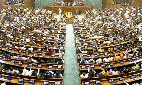 संसद में हंगामे पर बीजेपी प्रमुख नितिन नवीन ने माफी की मांग की