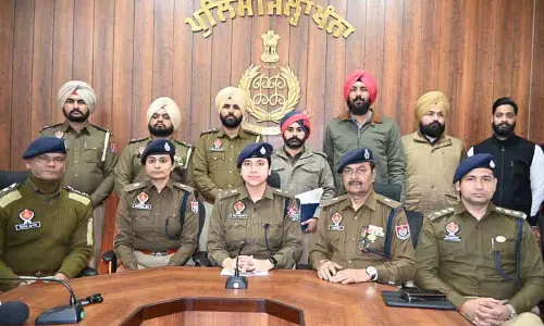 5 करोड़ रुपये की रंगदारी, फायरिंग केस का खुलासा, Khanna police ने पांच लोग गिरफ्तार