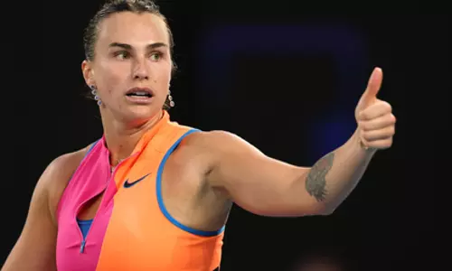Sabalenka की शानदार जीत, ऑस्ट्रेलियन ओपन में लगातार चौथा फाइनल Sabalenka की शानदार जीत, ऑस्ट्रेलियन ओपन में लगातार चौथा फाइनल