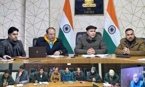 DC Kishtwar ने जिला टेलीकॉम कमेटी की बैठक की अध्यक्षता की