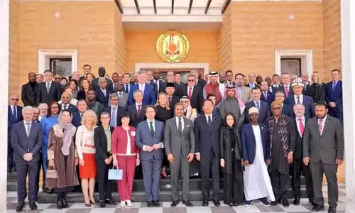 Riyadh में राजदूतों के लिए विदाई समारोह