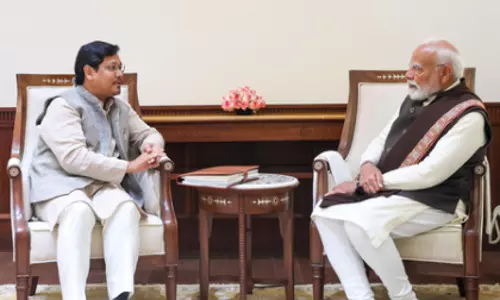 मेघालय के CM ने विकास एजेंडे पर चर्चा के लिए पीएम मोदी से की मुलाकात