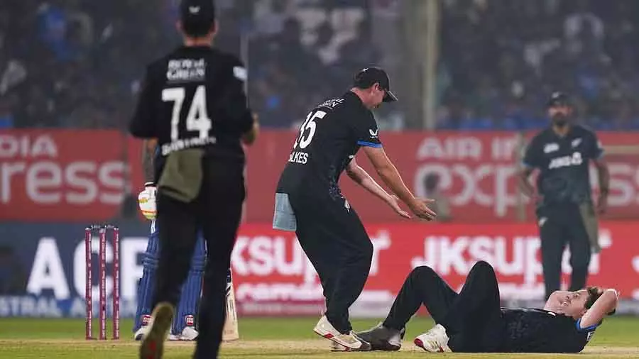 न्यूजीलैंड ने चौथे T20I में भारत को 50 रनों से हराया न्यूजीलैंड ने चौथे T20I में भारत को 50 रनों से हराया