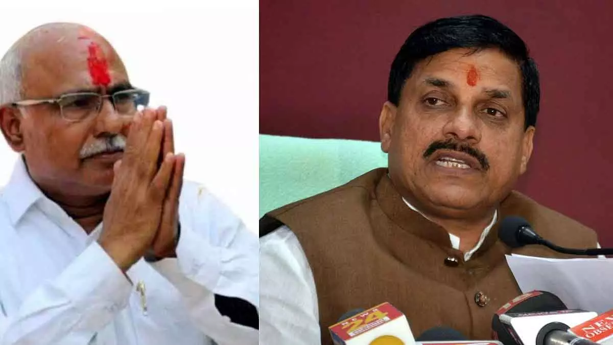 MP : यादव-खंडेलवाल बातचीत में पार्टी और राजनीतिक नियुक्तियों पर चर्चा हुई MP : यादव-खंडेलवाल बातचीत में पार्टी और राजनीतिक नियुक्तियों पर चर्चा हुई
