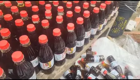 Police seize large consignment of fake products, including Patanjali, in the name of branded companies.