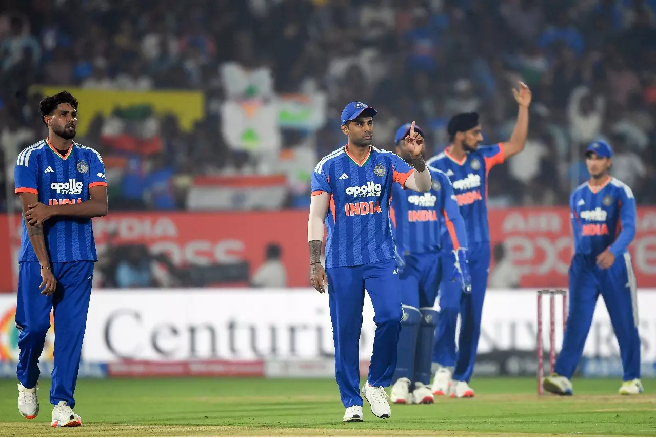 Fourth T20I: सूर्यकुमार ने कहा, हम पांच परफेक्ट बॉलर चाहते थे Fourth T20I: सूर्यकुमार ने कहा, हम पांच परफेक्ट बॉलर चाहते थे