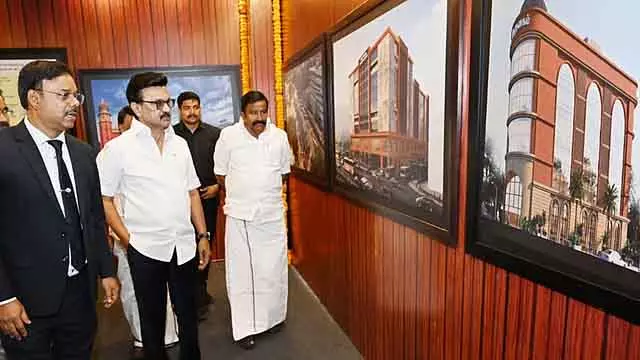 Tamil Nadu : 822.70 करोड़ की लागत से बनने वाले ब्रॉडवे बस स्टैंड की खास बातें Tamil Nadu : 822.70 करोड़ की लागत से बनने वाले ब्रॉडवे बस स्टैंड की खास बातें