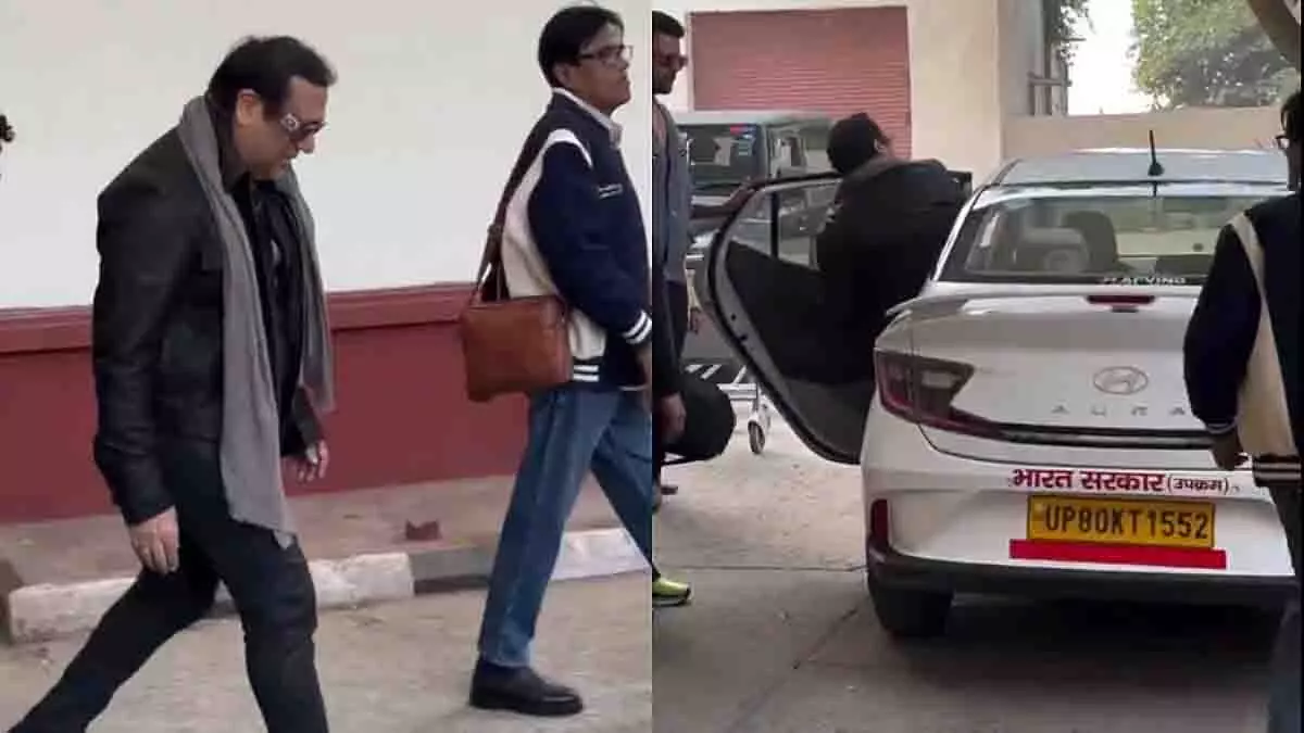 ऑरा टैक्सी में सवारी करते दिखे Govinda, सोशल मीडिया पर हुई बहस ऑरा टैक्सी में सवारी करते दिखे Govinda, सोशल मीडिया पर हुई बहस