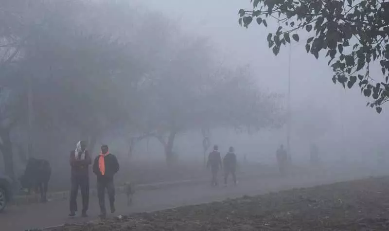 Chandigarh ट्राइसिटी में बारिश के बाद फिर से कोहरा छाया, ठंड बढ़ी Chandigarh ट्राइसिटी में बारिश के बाद फिर से कोहरा छाया, ठंड बढ़ी