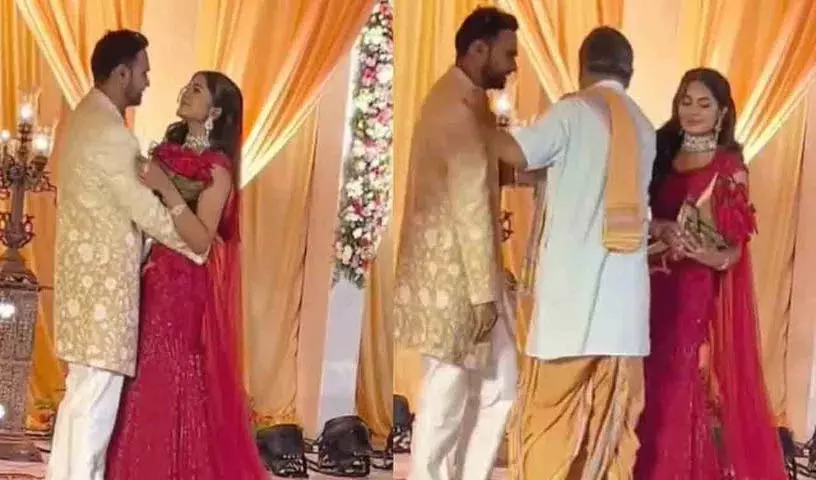 Wedding में दूल्हा-दुल्हन की हरकतों से हंगामा हुआ, पुजारी को दखल देना पड़ा Wedding में दूल्हा-दुल्हन की हरकतों से हंगामा हुआ, पुजारी को दखल देना पड़ा