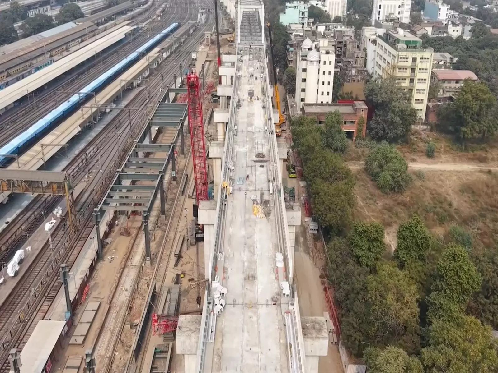 Ahmedabad में 100 मीटर का मेक इन इंडिया स्टील पुल तैयार Ahmedabad में 100 मीटर का मेक इन इंडिया स्टील पुल तैयार
