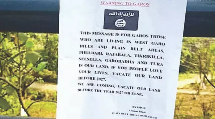 हमें ISIS के पोस्टर की धमकी के बारे में कुछ सुराग मिले: Meghalaya Police हमें ISIS के पोस्टर की धमकी के बारे में कुछ सुराग मिले: Meghalaya Police