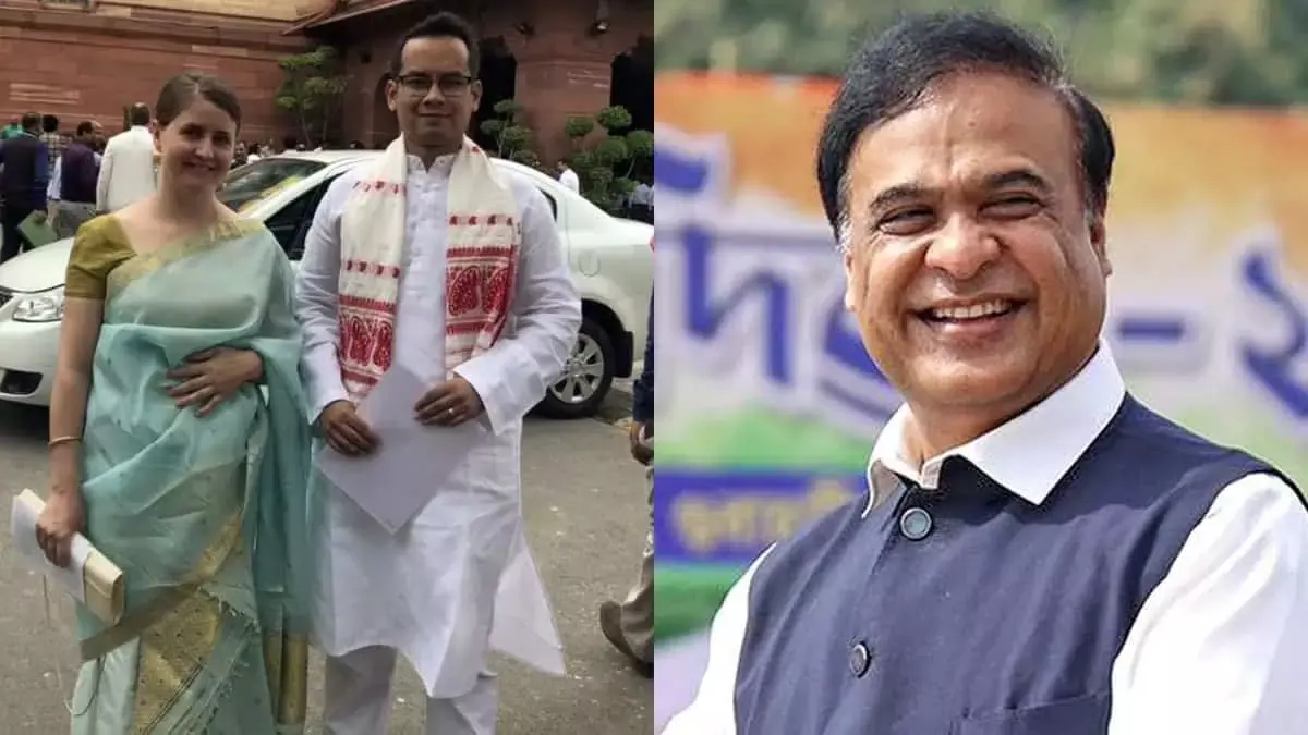 गौरव गोगोई और उनकी पत्नी पाकिस्तानी एजेंट: Assam CM