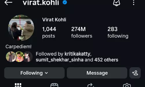 Virat Kohli का इंस्टाग्राम अकाउंट कुछ समय के लिए गायब होने के बाद फिर से शुरू Virat Kohli का इंस्टाग्राम अकाउंट कुछ समय के लिए गायब होने के बाद फिर से शुरू