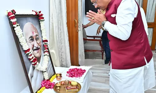 CM विष्णुदेव साय ने महात्मा गांधी की पुण्यतिथि पर किया नमन