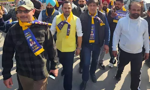 Hoshiarpur में विशाल जनसभा में लोगों ने नशामुक्त पंजाब के लिए शपथ ली