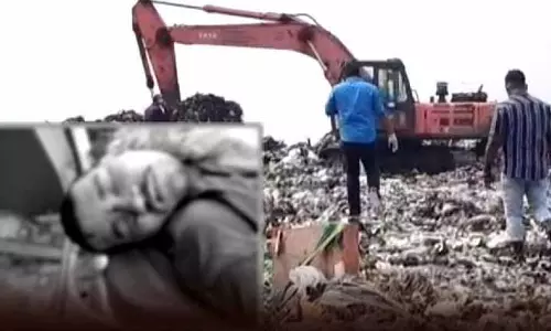 3 दिन की तलाश के बाद Perungudi dump yard में मारे गए प्रवासी मजदूर की पत्नी का शव मिला