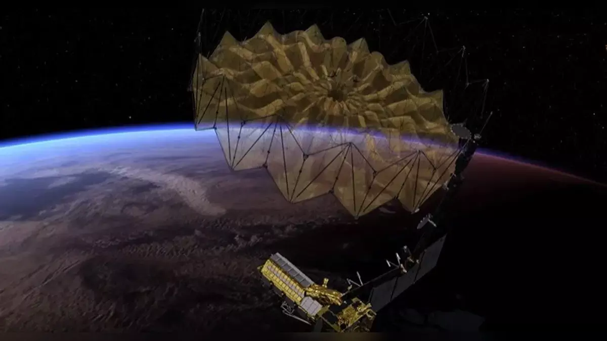 NASA-ISRO के NISAR ने मिसिसिपी डेल्टा के अद्भुत नज़ारे बादलों को चीरते हुए दिखाए