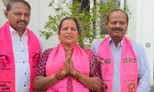 Colonel संतोष बाबू की मां मंजुला ने नामांकन दाखिल किया Colonel संतोष बाबू की मां मंजुला ने नामांकन दाखिल किया