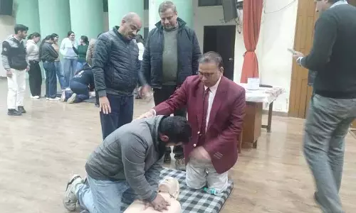 CPR पर लेक्चर-कम-डेमो का आयोजन किया गया